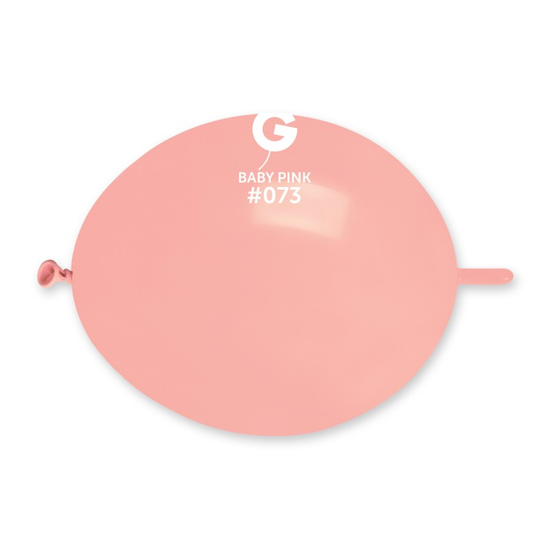 Gemar 100 Pack Latex Balloons Glink Baby Pink 6