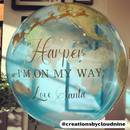 Bubble Balloon 22" Planet Earth