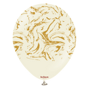 Kalisan Nebula White Sand/Gold 12" Latex 25pk