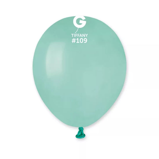 Gemar 50 Pack Latex Balloons Tiffany 5"