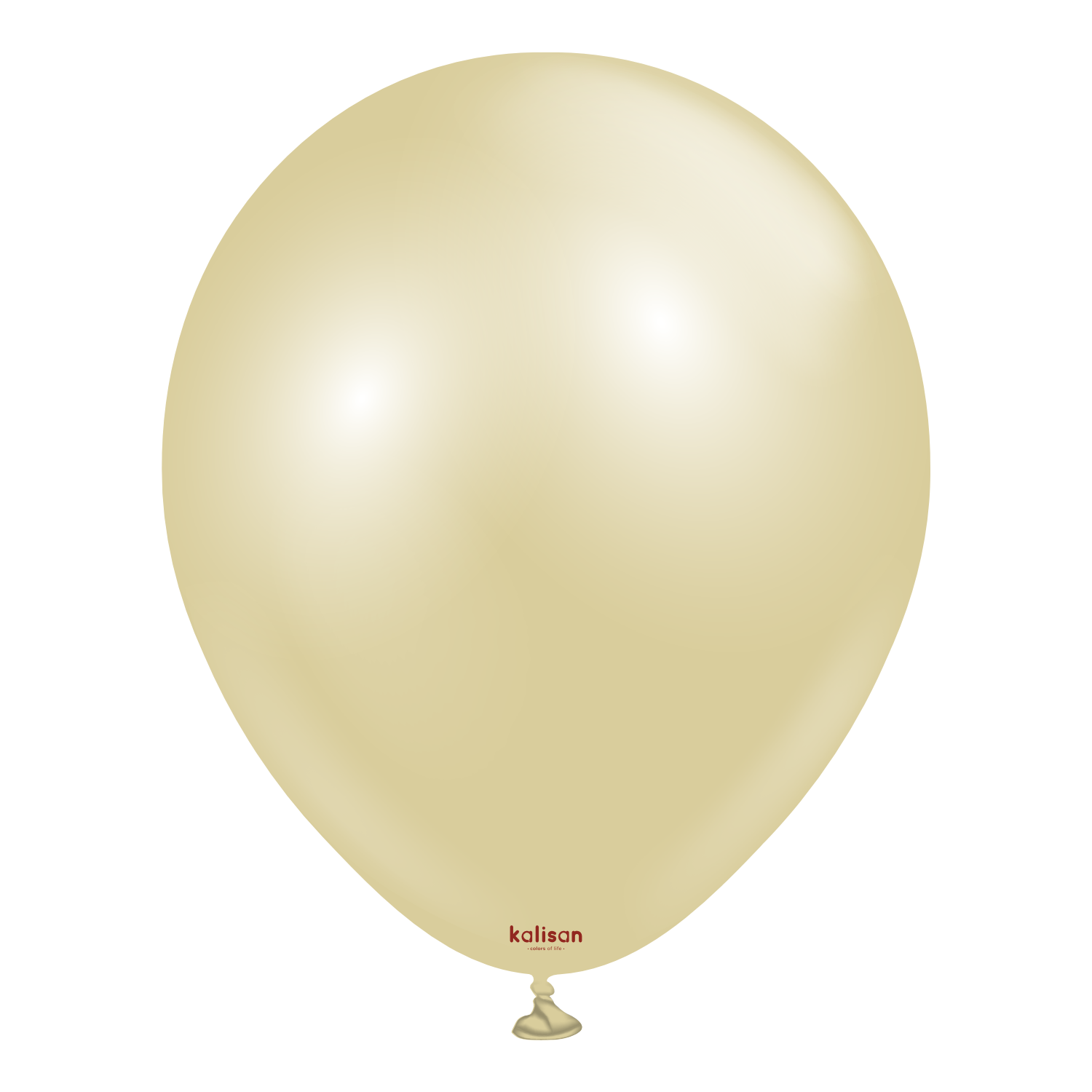 Kalisan Aura Antique Gold 12" Latex Balloons 50pk