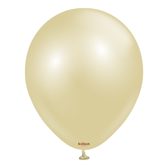 Kalisan Aura Antique Gold 12" Latex Balloons 50pk