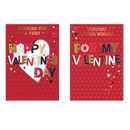 Poppyhill 12 Pack Cards C50 Valentine's Day Open