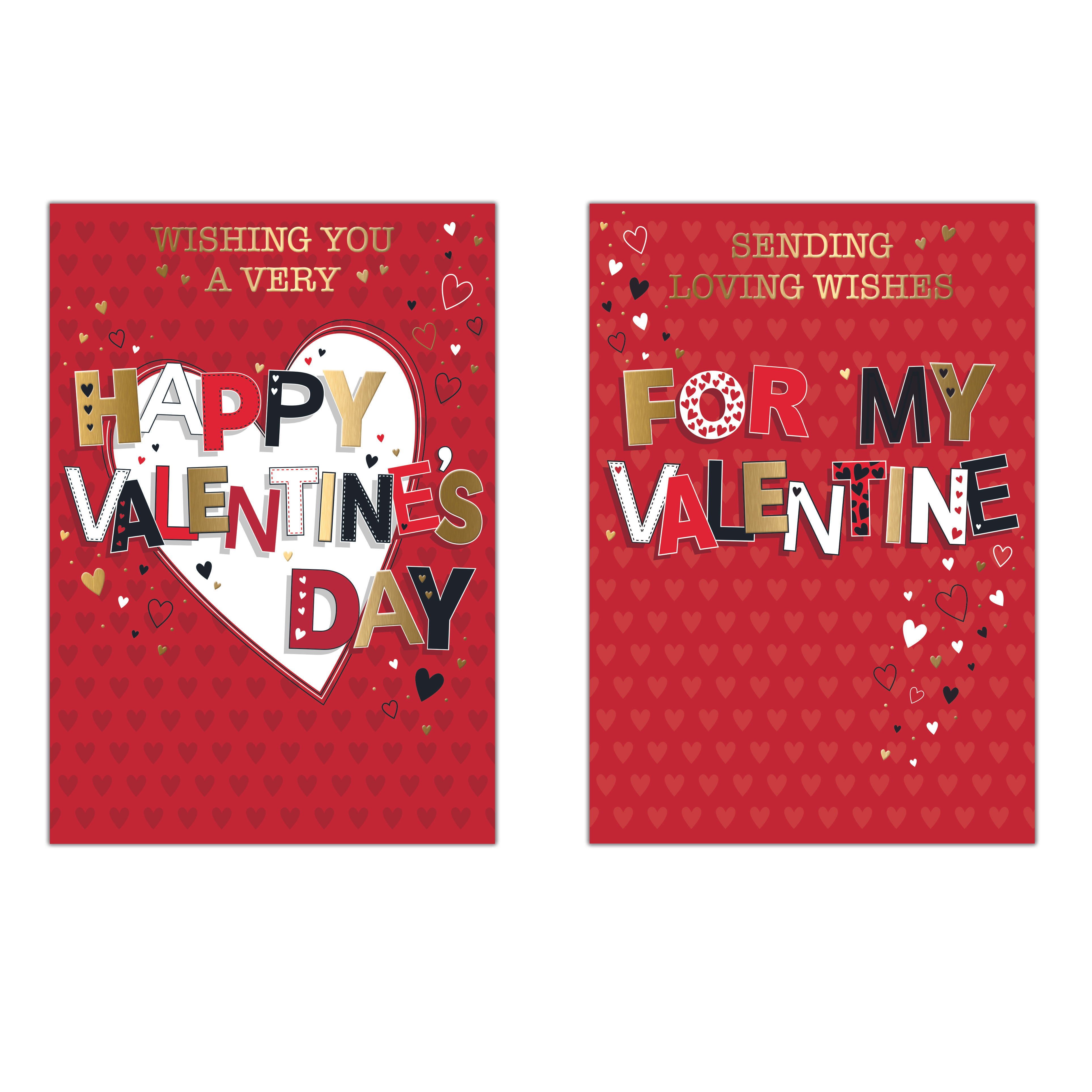 Poppyhill 12 Pack Cards C50 Valentine's Day Open