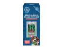 Gem Imports Beer Glass & Dog Toy Dad 568ml