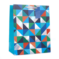 Tiger Feet Gift Bag Geo Print Extra Large 6pk