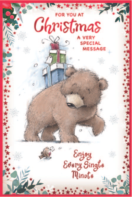 Simon Elvin 6 Pack Cards C75 Christmas Open