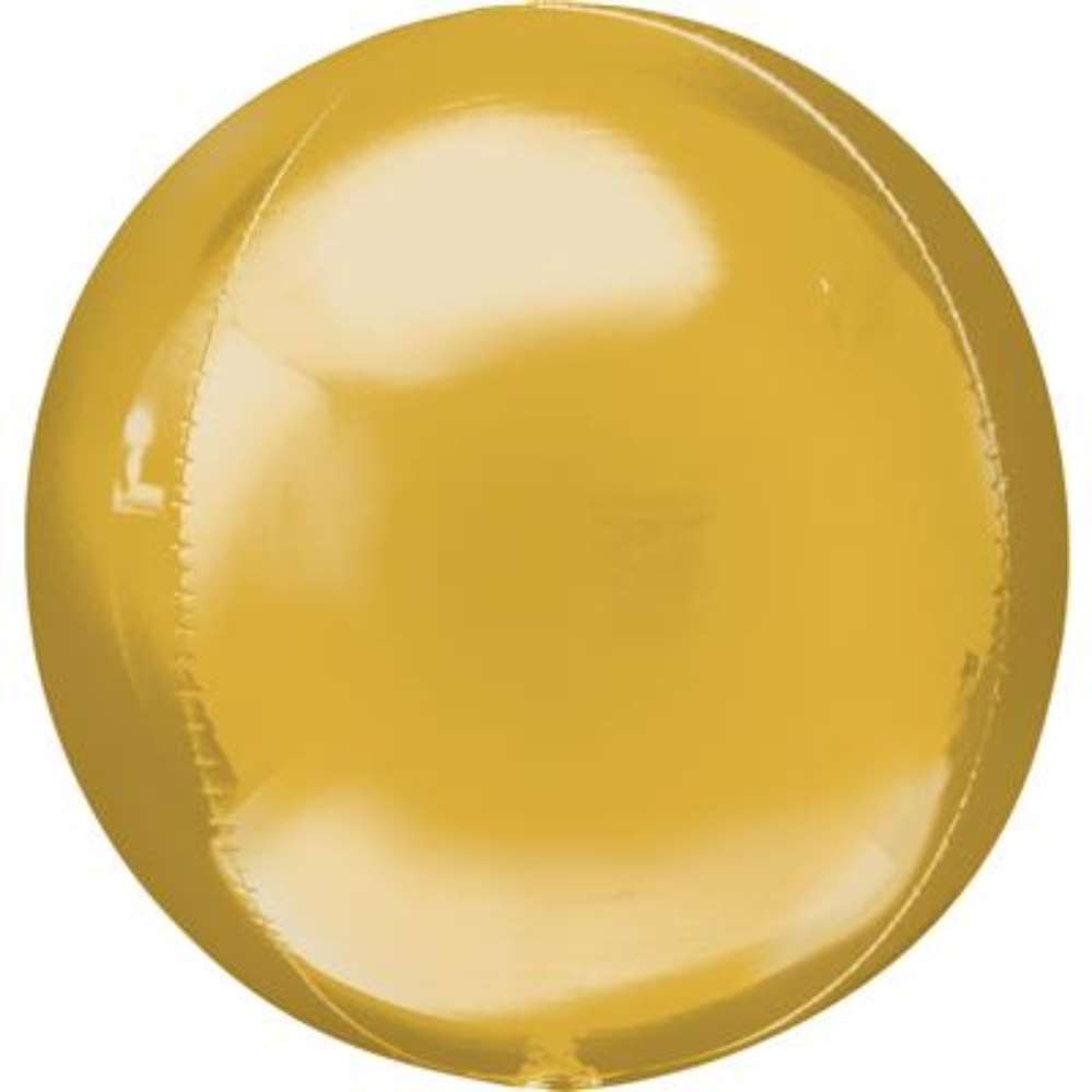 Anagram Foil Balloon 16" Orbz Metallic Gold