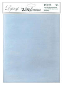 Eleganza Tulle Square Blue 3m x 3m