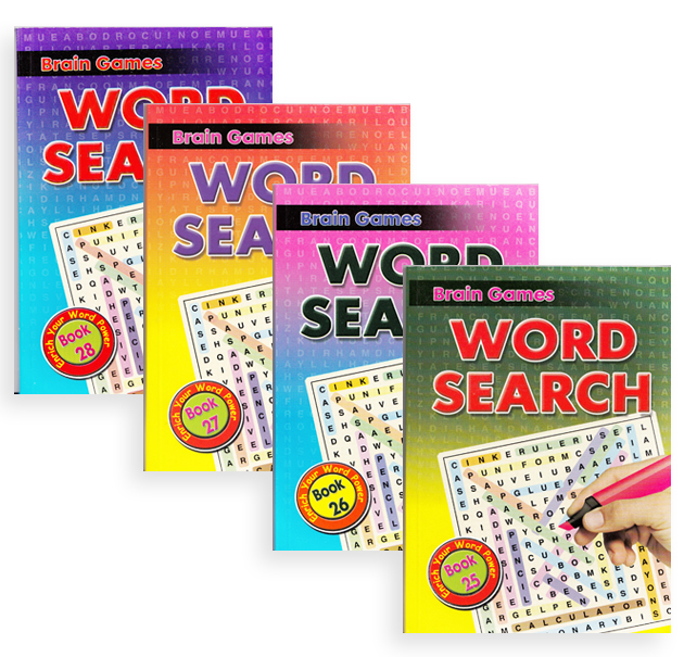 Wordsearch Book A5 12pk