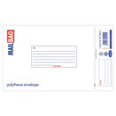 Set of 25 County Stationery Ltd mailing envelopes, 16x23cm size, made of durable paper for secure mailing and storage.