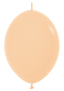 Sempertex Fashion Peach Blush 12" Link-O-Loon 50pk