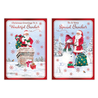 Poppyhill 12 Pack Cards C50 Christmas Teacher