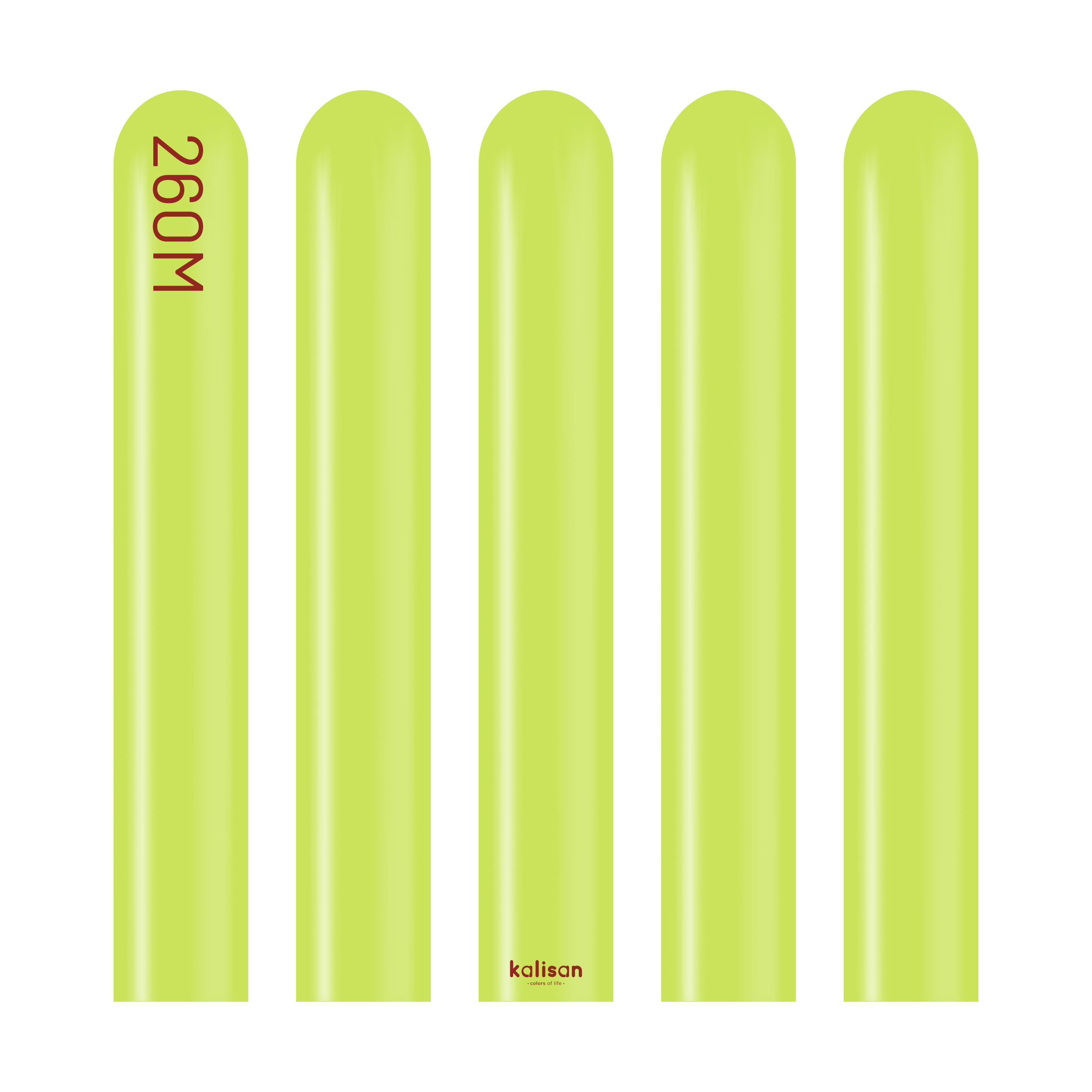 Kalisan Lime Green 260 Modelling Latex 100pk