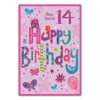 Simon Elvin C50 Birthday Age 14 6pk