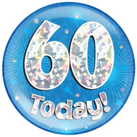 Oaktree Badge 60 Today Blue Jumbo 6