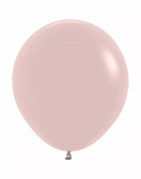 Sempertex Creamy Blush 18" Latex Balloons 25pk
