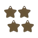 Sear 100 Pack Balloon Weight Star Gold 8g