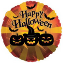 Halloween Pumpkins 17" Foil Balloon (Loose)