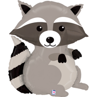 Grabo Foil Balloon Woodland Raccoon 30"