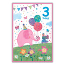 Simon Elvin C50 Birthday Age 3 6pk
