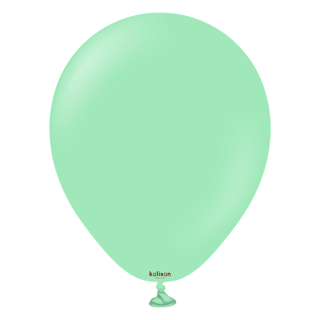 Kalisan Standard Mint Green 5" Latex 100pk