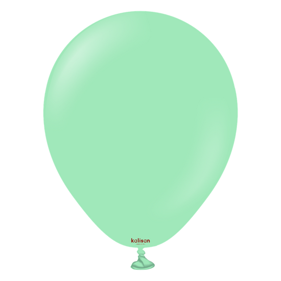 Kalisan Standard Mint Green 5" Latex 100pk