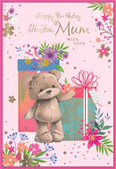 Simon Elvin C50 birthday cards for mum, set of six featuring cheerful designs for celebrating mothers.