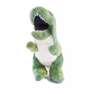 Tiger Feet T-Rex soft toy, 32cm plush dinosaur with detailed features, perfect for cuddling and imaginative play.
