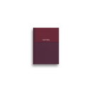 Notepad Red Block A6 Lined 80Gsm 96 Sheets