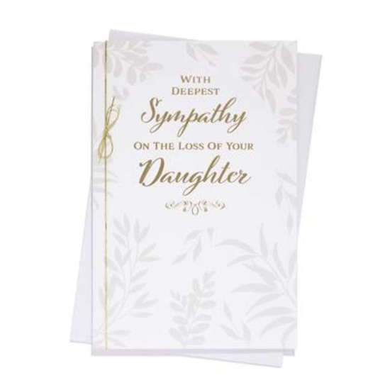 Xquisite C75 Sympathy Loss Of Daughter 6pk