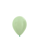 Sempertex Pearl Green 5" Latex Balloons 50pk