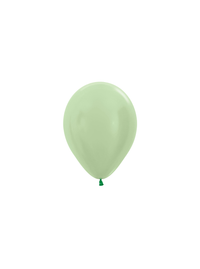 Sempertex Pearl Green 5" Latex Balloons 50pk