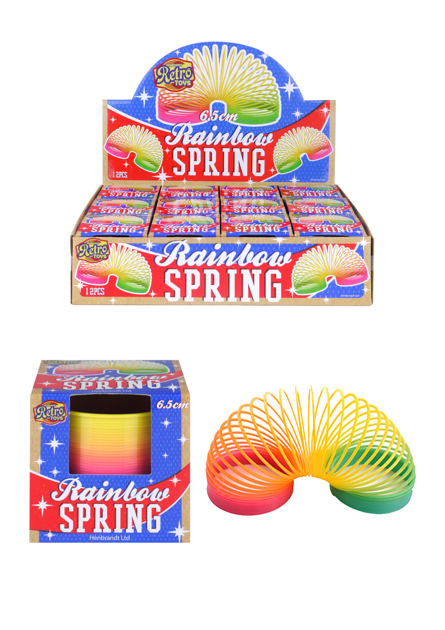 Henbrandt Party Favours Spring Rainbow 6.5cm