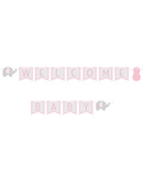 Little Peanut Welcome Baby Girl Banner
