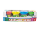 Colorful Gem Imports modelling dough set with four different colors, perfect for creative play and crafting projects.