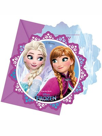 Frozen Northern Lights Invitations & Envelopes 6pk