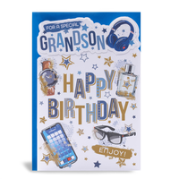 Prelude Platinum C75 Birthday Grandson 6pk