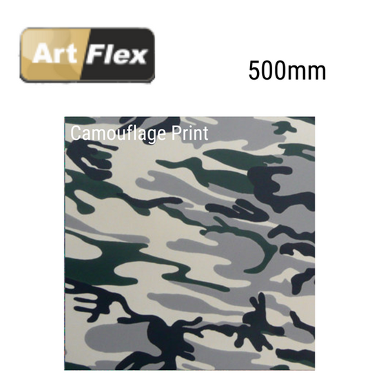 Artflex Garment Vinyl Camouflage 500mm