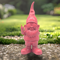Statue Gnomes Behaving Badly Pink 27cm