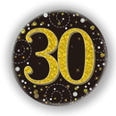 Oaktree Sparkling Fizz Badge Age 30 Black 3
