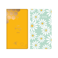 Diary Slim WTV Bee & Daisy 2027 18pk