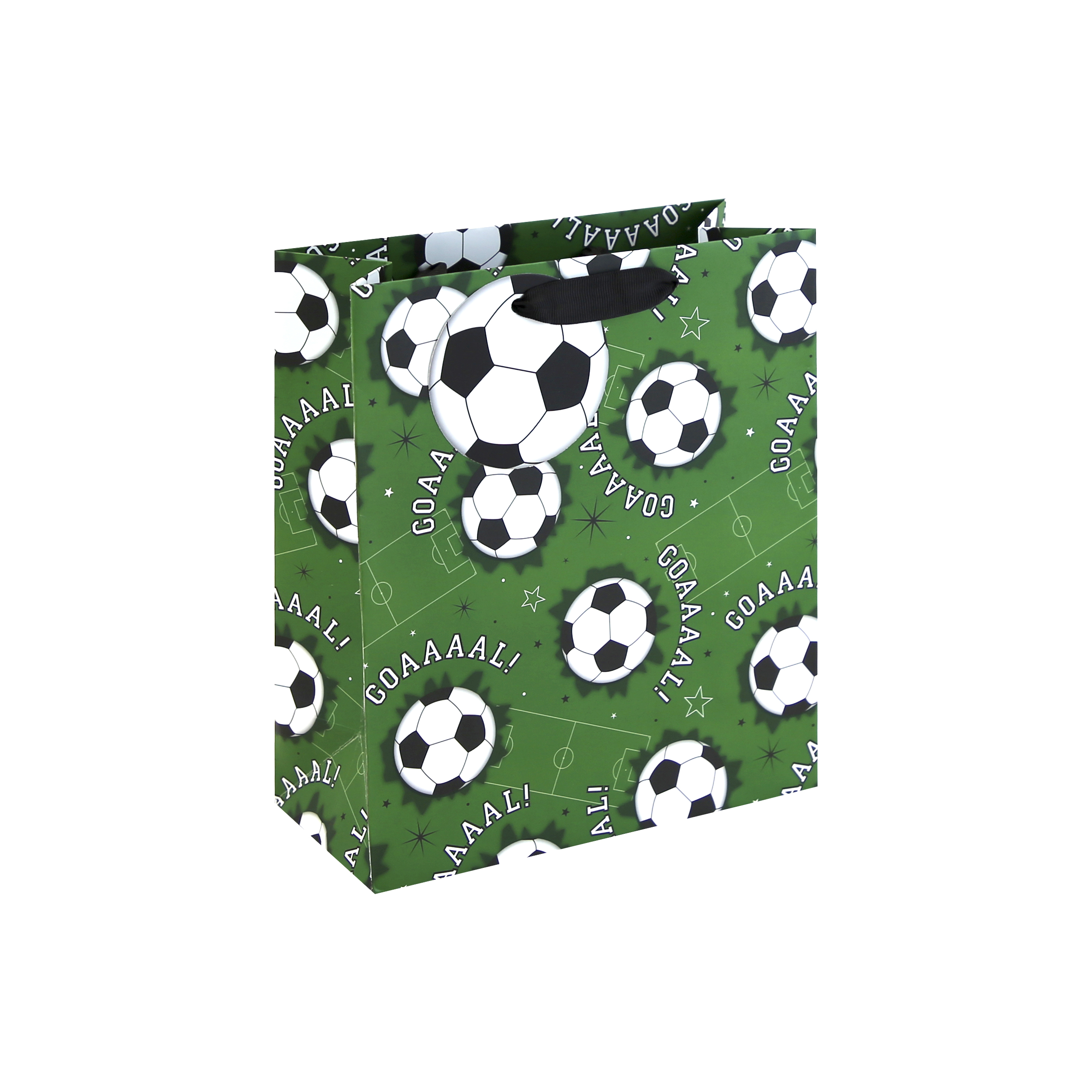 Eurowrap 6 Pack Gift Bag Footy Medium