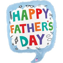 Grabo Foil Balloon Father's Day Speech Bubble 23