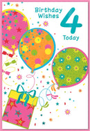 Simon Elvin C50 Birthday Age 4 6pk
