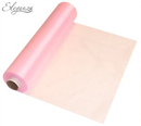 Eleganza Organza Roll Soft Pink 25m