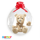 Gemar Rabbit & Flowers Clear Stuffing Latex 25pk