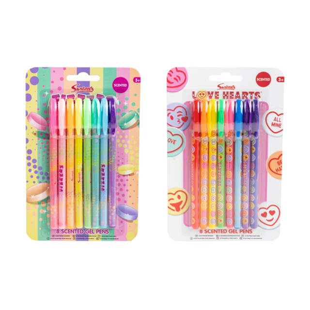 RMS 8 Pack Swizzels Scented Gel Pens