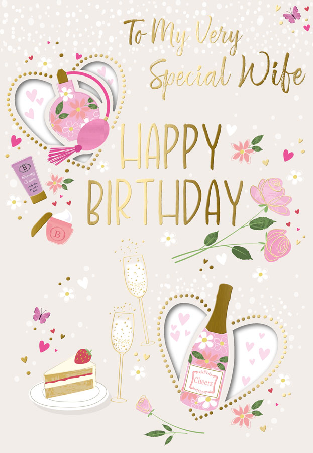 Prelude 6 Pack Cards C90 Birthday Wife