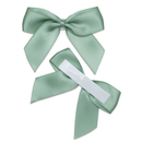 Italian Options 12 Pack Ribbon Bows Sage Green 5cm